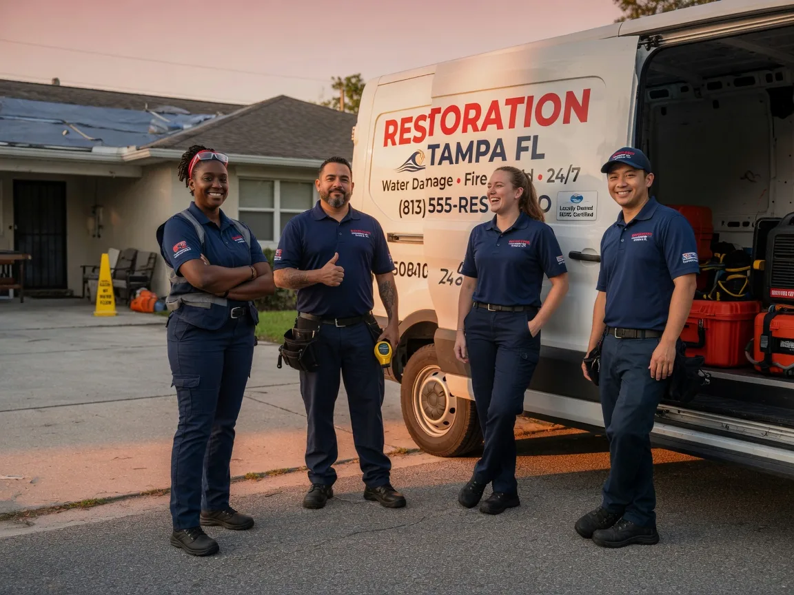 Water Damage Restoration company in Crystal Beach, FL